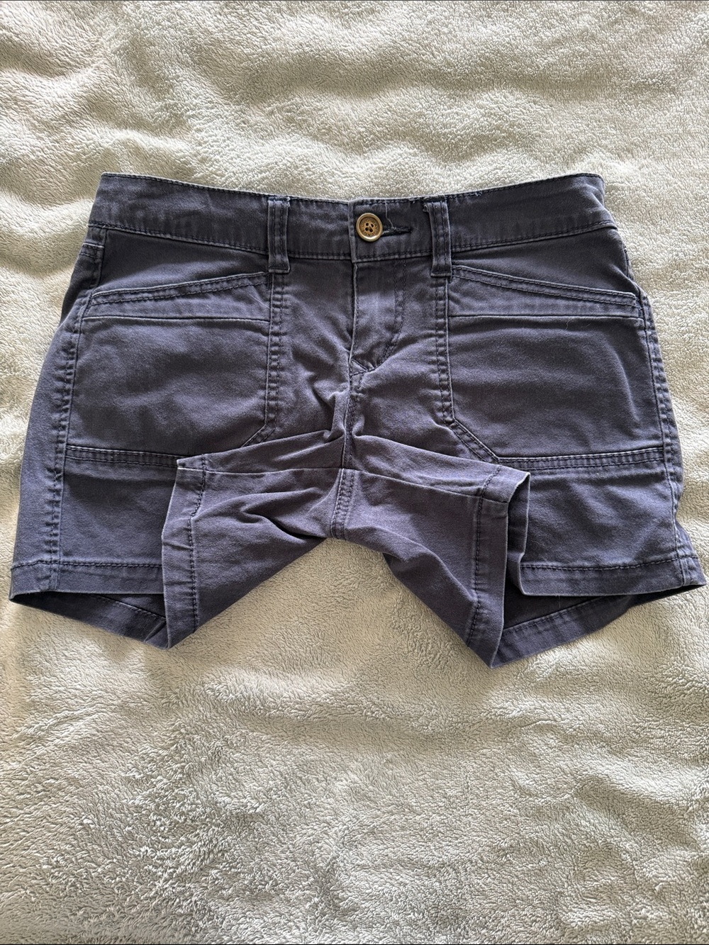UNIONBAY Utility Shorts in Dusty Blue size 3